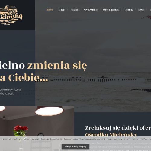 Mielno - pokoje gościnne blisko morza