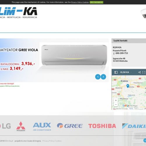 Klimatyzacja wentylacja - Kraków