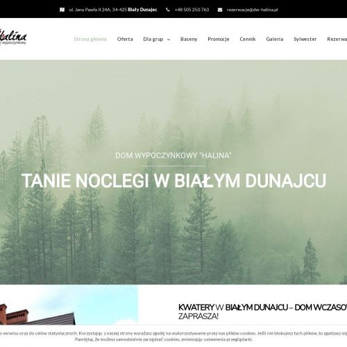 Domy wczasowe biały dunajec - Zakopane