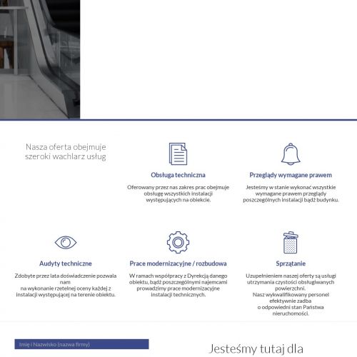 Serwis techniczny instalacji obiektowych - Warszawa