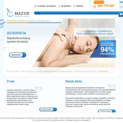 Gabinet osteopatii Rzeszów