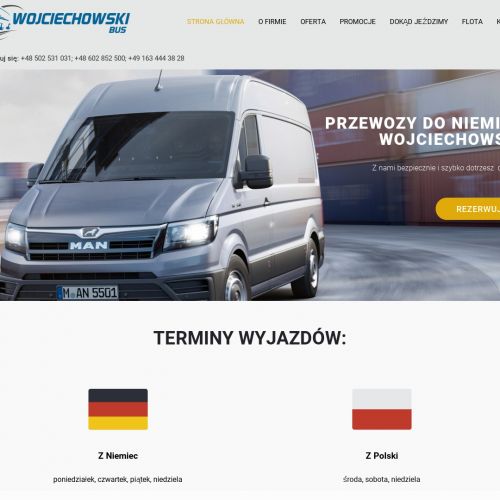 Puławy - transport osób polska niemcy