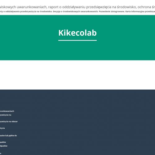 Raport o oddziaływaniu przedsięwzięcia na środowisko - Warszawa