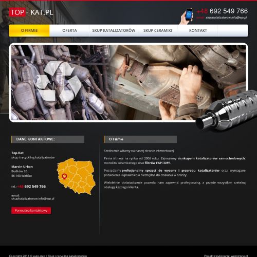 Katalizatory skup cennik - Kraków