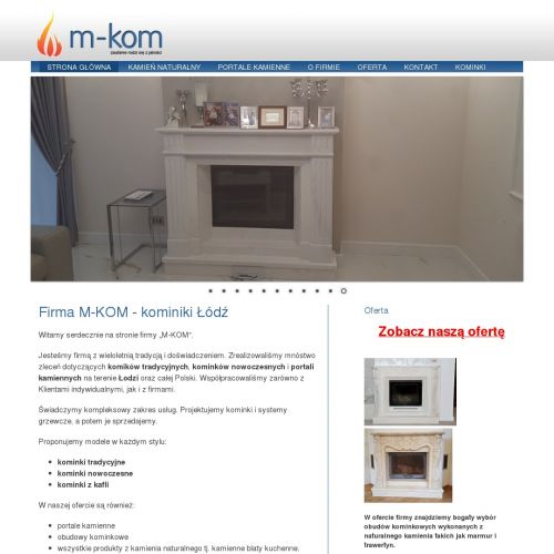 Kominki tradycyjne w Łodzi