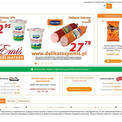 Sklep spożywczy online rembertów - Ząbki