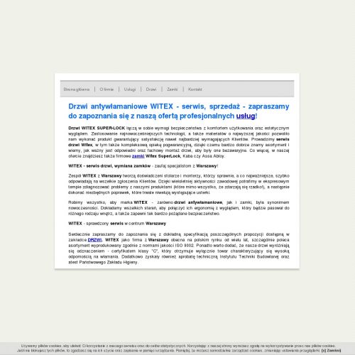 Witex super-lock - Warszawa