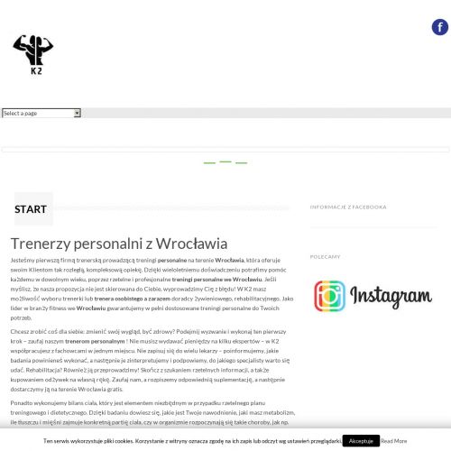 Zajęcia personalne w Wrocławiu