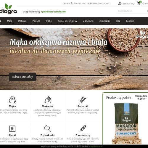 Makaron orkiszowy bezjajeczny