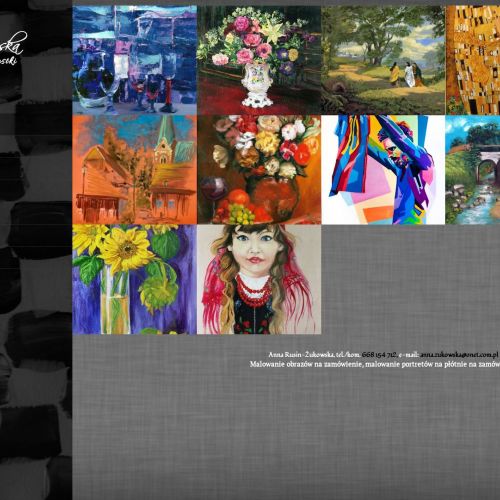 Kraków - portret z zdjęcia na płótnie