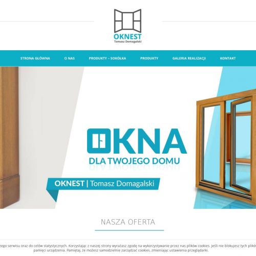 Okna drewniano aluminiowe świecie w Świeciu