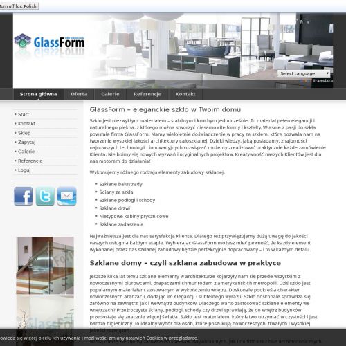 Balustrady szklane Gliwice