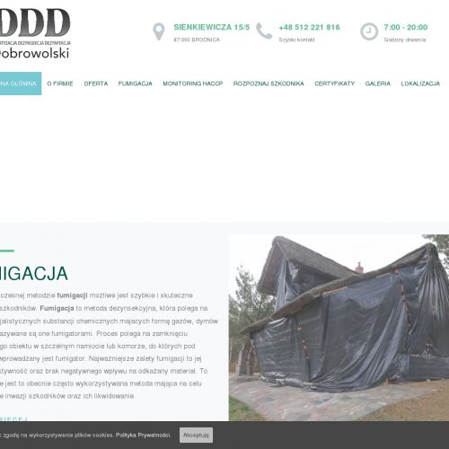 Zwalczanie pluskiew w Grudziądzu