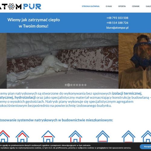 Ocieplanie pianą poliuretanową - Włocławek