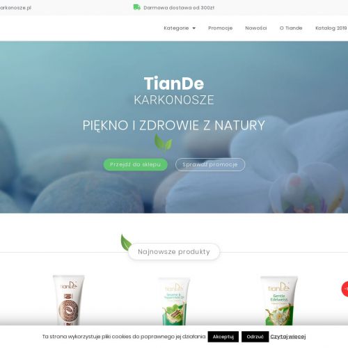 Jelenia Góra - kremy tiande z placentą