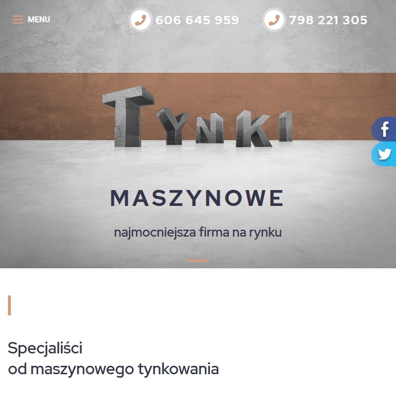 Tynki agregatem łowicz - Piotrków Trybunalski