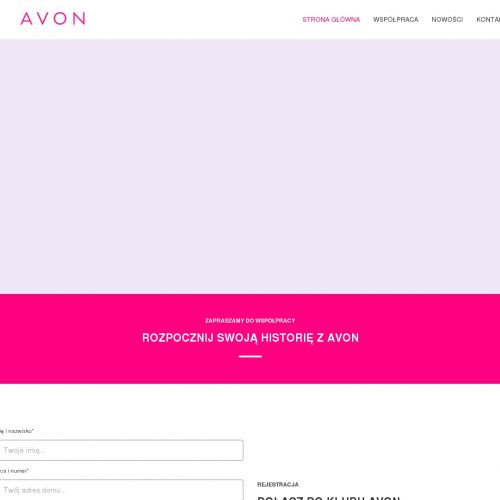 Avon program dla nowych konsultantek