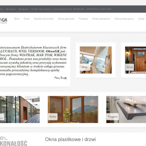 Oknoplast rolety zewnętrzne w Otwocku