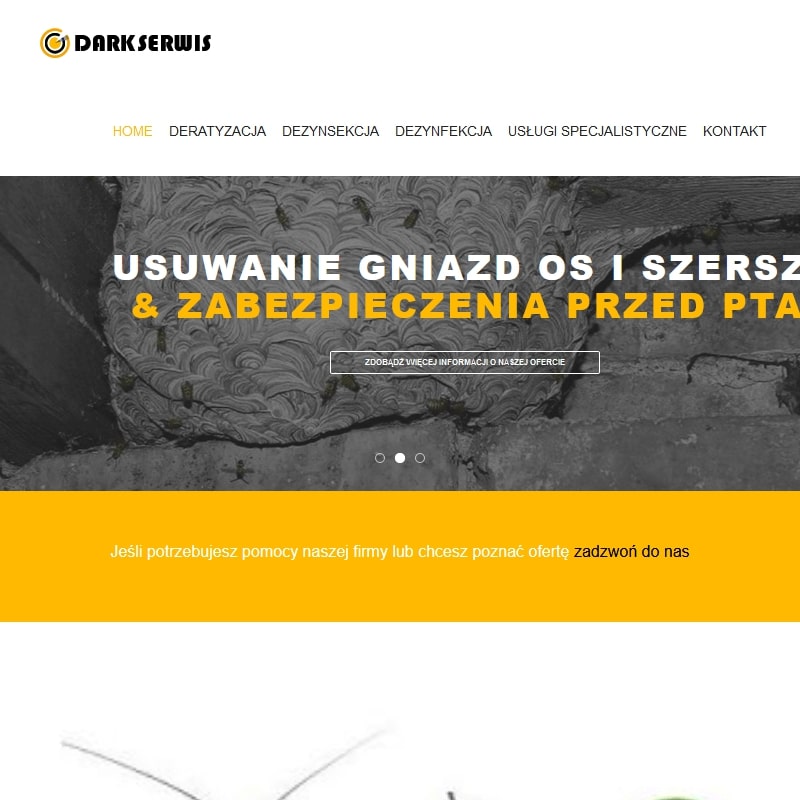 Gliwice - usuwanie gniazd szerszeni śląskie