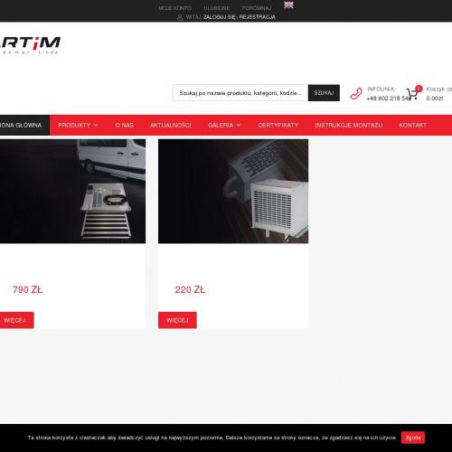 Nagrzewnice samochodowe 12v