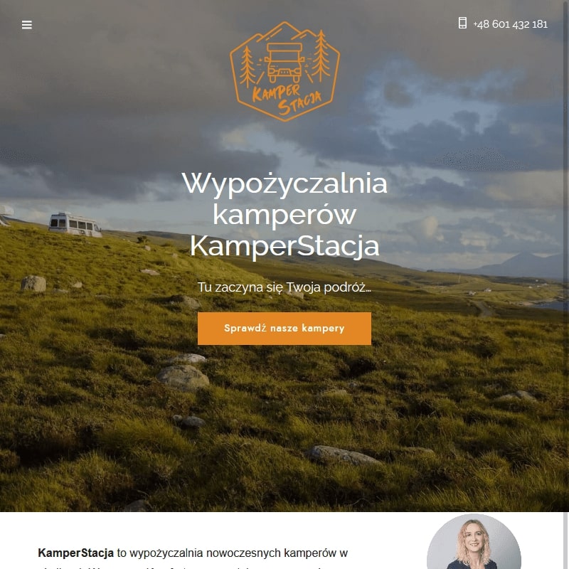 Wynajem kampera w Warszawie