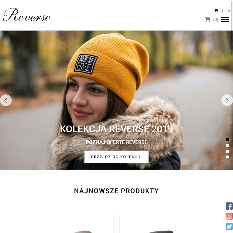 Czapka damska z futerkiem - łódź