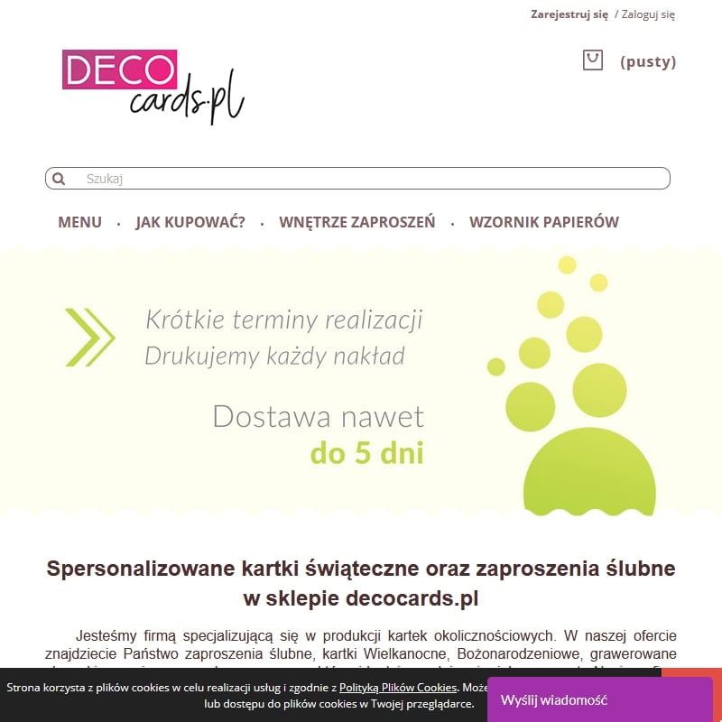 Kartki świąteczne dla firm