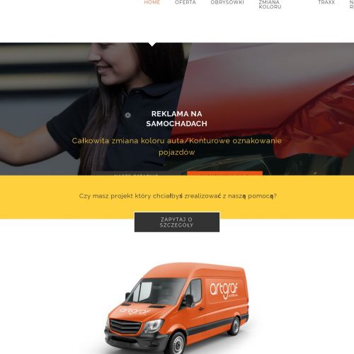 Reklama na pojazdach - Szczecin