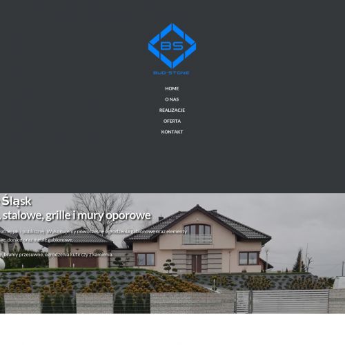 Katowice - murki gabionowe