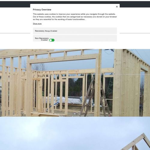 Elewacje domów piętrowych z lat 90 - Otwock