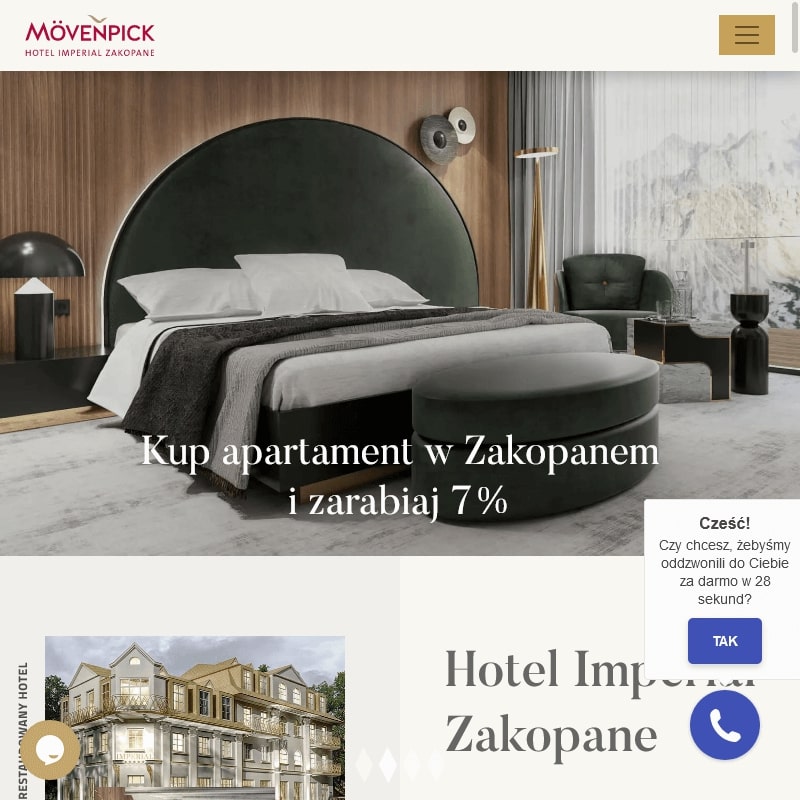 Hotel imperial zakopane apartamenty