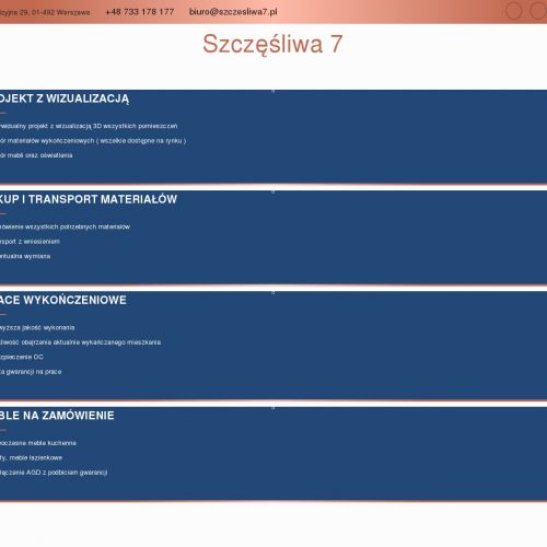 Wykończeniówka - Warszawa