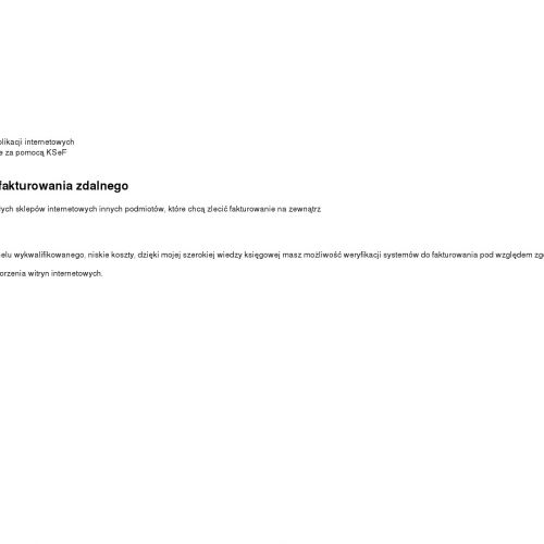 Praca księgowa w Tarnowie