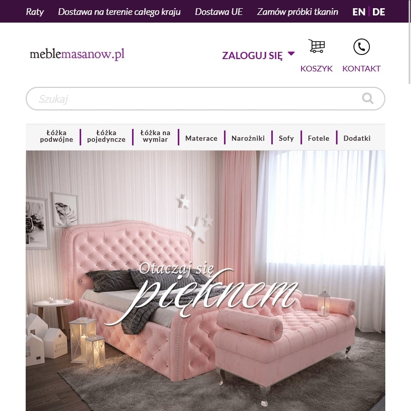 Sulejówek - łóżko 180x200