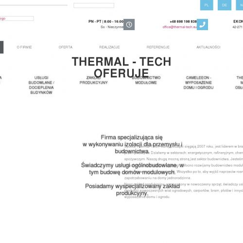 Termoizolacja pianą pur