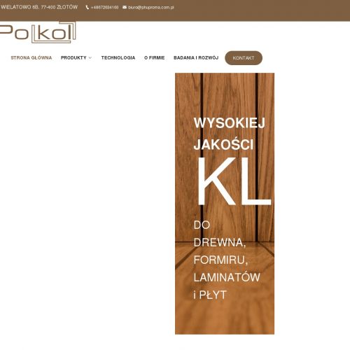 Klej wodoszczelny do drewna