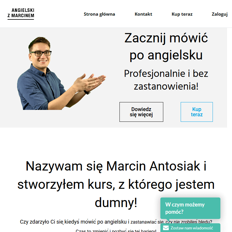 Nauka angielskiego online - Gdynia