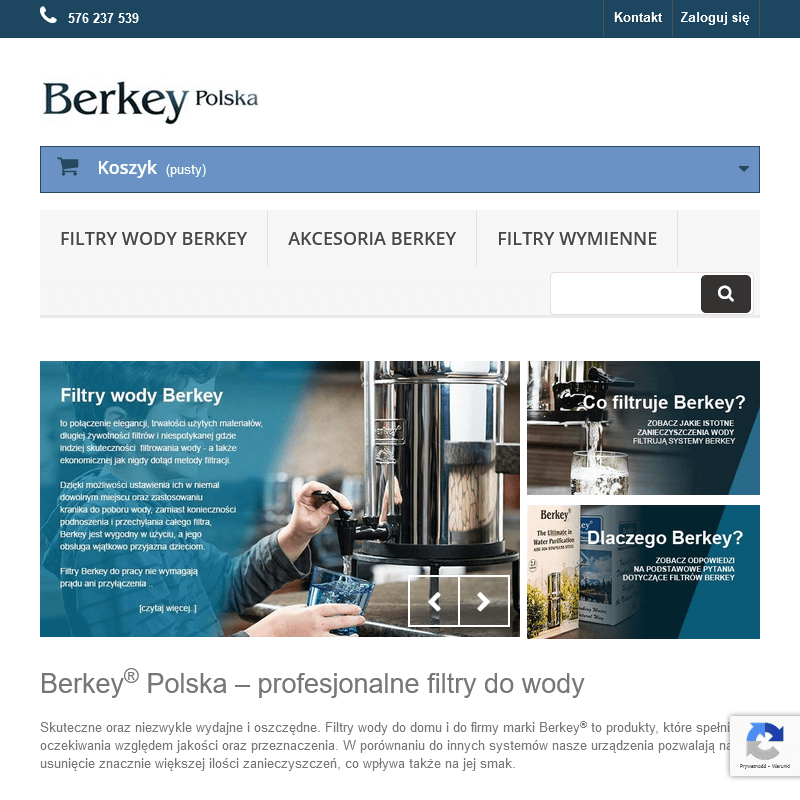 Filtr wody pitnej do domu