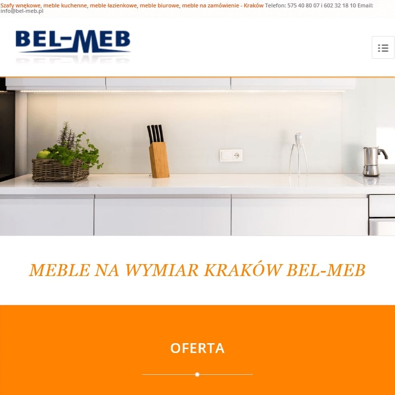 Kraków - szafy i garderoby