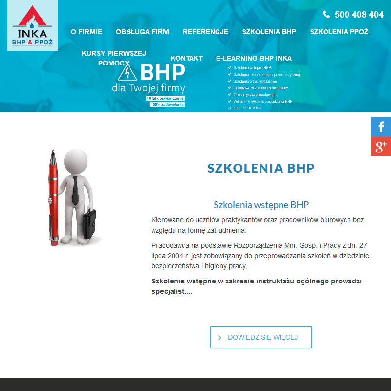 Szkolenie wstępne bhp w Będzinie