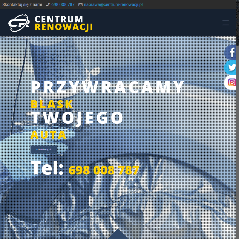 Renowacja reflektorów samochodowych konstancin w Radomiu