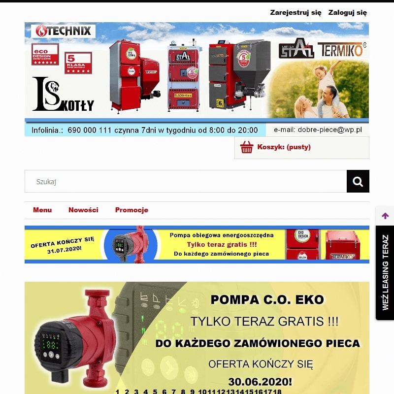 Piece na pellet w Pleszewie