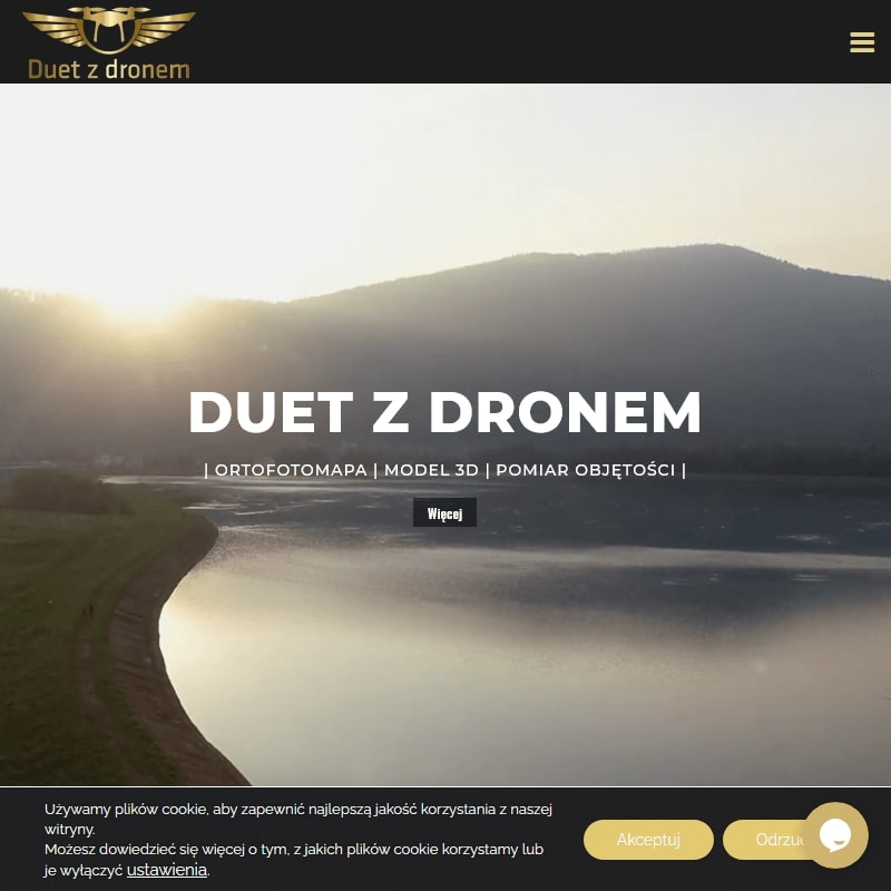 Profesjonalny dron z kamerą 4k