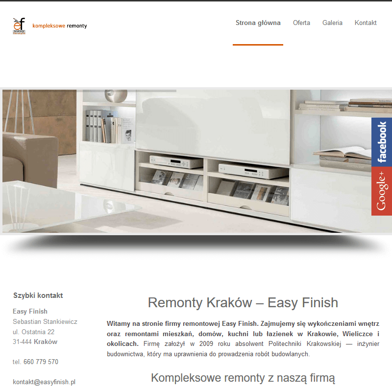 Wykańczanie mieszkań w krakowie w Wieliczce