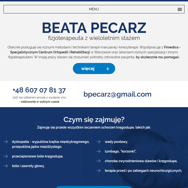 Fizjoterapeuta warszawa centrum - Warszawa