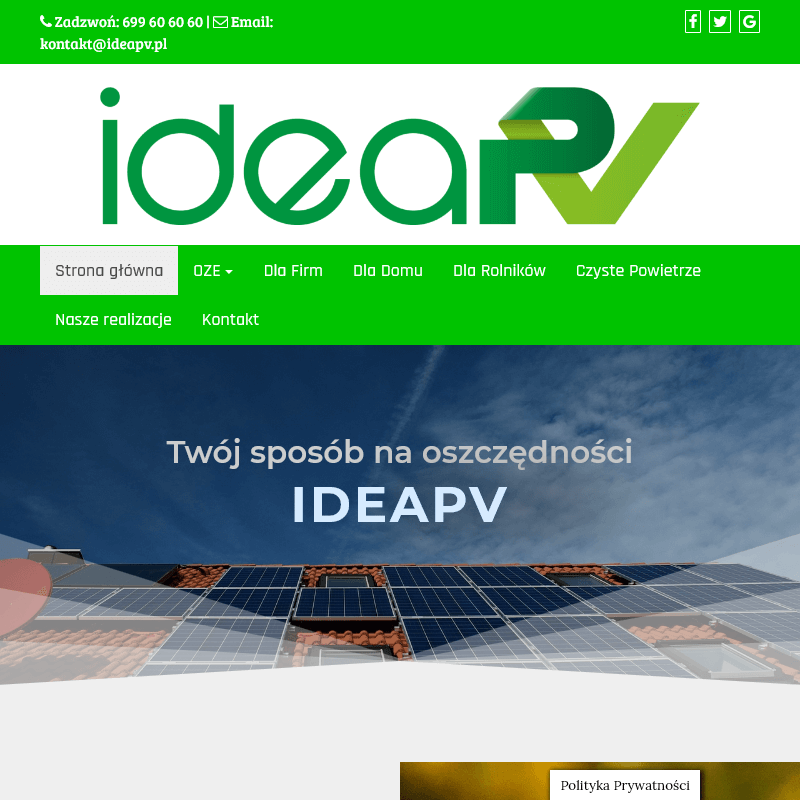 Bydgoszcz - dotacje fotowoltaika