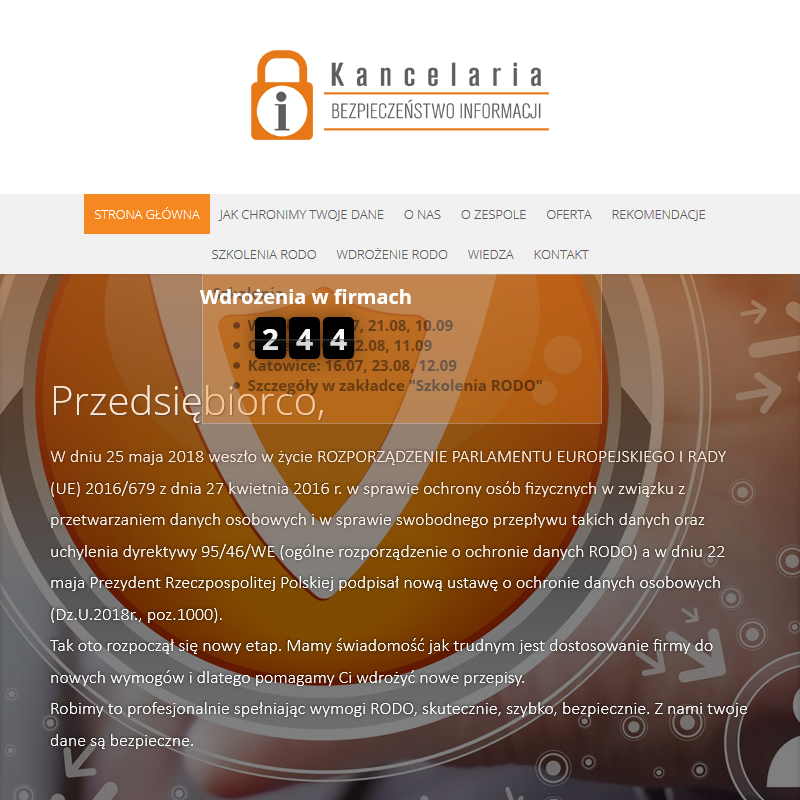 Ewidencja osób upoważnionych do przetwarzania danych osobowych rodo w Gliwicach