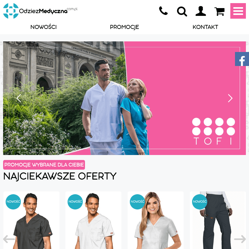 Bluza medyczna kolorowa