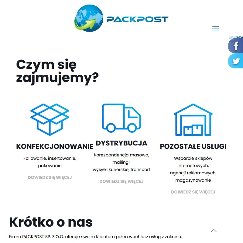 Konfekcjonowanie produktów