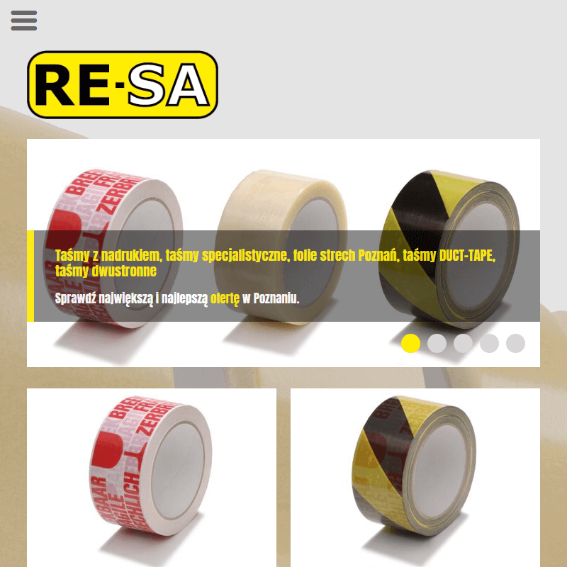 Taśma pakowa producent